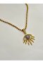Steel doric eye necklace ema necklace (chagla chic necklace) - 3