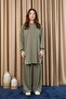 Women's Oversized Basic Two-Piece Set -14405Tks - 3