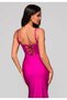 Rochie de seară, fuchsia - 8