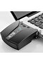 Notebook Laptop Cooler with Adjustable 5000Rpm Digital Display Fan - 5