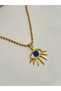Steel Dorica Eye Necklace Ema Necklace (Çağla Şikel Necklace) - 2