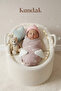 7 Layer Muslin Filled Baby Blanket 100X120 Stroller-Mattress -Swaddle-Puffin - 5