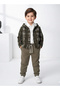 Boys' Shirt, Cardigan and Trousers 3-Piece Set