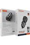 Car Charger (Black, 50W Dual Port + USB-C to USB-C Cable) - 5