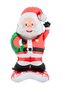 Large Standing Santa Claus Balloon 120 cm |   Christmas Ornament |   New Year Party Decor |   New Year Balloon - 6