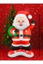 Large Standing Santa Claus Balloon 120 cm |   Christmas Ornament |   New Year Party Decor |   New Year Balloon - 5