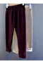 Girl's Corded Fabric Velvet 100% Cotton 4-Piece Colorful Suit Leggings Set - 3
