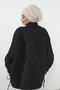 Pleated Winter Plain Cashmere Women's Bonnet, B-98Dk, Cream - 6