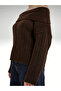 Degaje Madonna Collar Comfortable Fit Women's Knitwear Sweater - 3