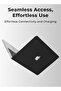Defense Shield Case for MacBook Air 13.3" (2020) – Sleek Black Protection - 5