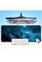 Mysterious City Patterned 90X40Cm Mousepad Non-Slip Base Gaming Player Mouse Pad - 3