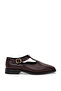 Burgundy Leather Casual Shoes 50315578-Vr014 - 2