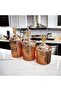 Copper Spice Bowl 3-Piece Japanese Rose Spice Bowl Set Copper Hammered Spice Bowl Copper Storage Container - 6