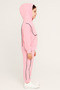 Atabay 353-10-25 Girl's Hooded Piece Tracksuit Set – Black Striped Detail , Comfortable Fit, 8–12 Years Old - 4