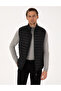 Black Quilted Vest 50313897-Vr046