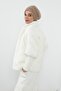 Pleated Winter Furry Cashmere Women's Bonnet, B-98Tk, Stone - 6