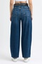 Richone carrot fit belted women's jeans - 3