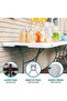 1.8M (6ft) Foldable Lightweight Portable Table - White - 8
