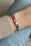 Steel Colored Enamel Women's Handcuff Bracelet – 18 cm Handcuff Bracelet |   Non-Tarnish Women's Jewelry - 5