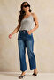 Women Navy Straight Fit Jeans - 2