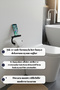 Modern Toilet Paper Holder Roll Holder with Mobile Phone Stand - 2