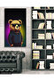 Cool Panda in Jacket One Piece Canvas, Canvas Painting - 3
