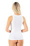 Modal Ribbed Knit Fabric Halter Neck Embossed Printed Pack White, Powder, Black, Green T-Shirt Undershirt - 8