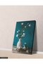 Flowers in Blue Vase One Piece Canvas, Canvas Painting - 3