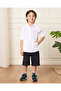 Boys White Long Sleeve Linen Hooded Shirt - 2