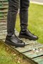 Esteban Black Men's Leather Shoes - 2