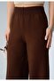 Limited Edition Brown Premium Yarn Knitwear Pants - 2