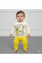 Baby Boy Safari Printed Top and Bottom Two-Piece Casual Set