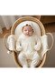 Peter Pan Collar Lace Embroidered 3-Pack Baby Rompers
