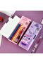 Kuromi sukuşi squishy growing eye pencil sharpener magnetic cover pencil case pen holder gift - 6