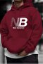 Men's Sweatshirt Printed 3 Thread Oversize