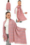 1 Piece Women's Large Size Soft Textured Winter Patterned Scarf Shoulder Shawl - 5