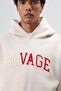قصة فضفاضة مطبوع بغطاء رأس سويت شيرت ستون - 6