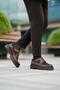 Rodolfo brown men's leather shoes - 3