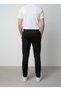 Modal Fabric Ribbed Detailed Premium Trousers with Elastic Waist - 5