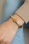 Steel Waterway Clover Women's Handcuff Bracelet – 18 cm Handcuff Bracelet |   Non-Tarnish Women's Jewelry - 5