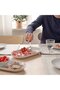 GODMIDDAG Serving plate, white, 32 x 18 cm - 4