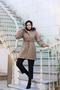 معطف شتوي مع فرو من الداخل ومقاوم للماء - 5