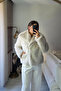Premium Faux Fur with Soft Texture and Lining (Has a Hidden Pocket and Button) - 3