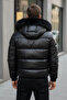 Men's Fur Detailed Puffer Coat - 3