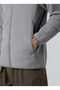 Nf0A8D0Rcqi1-Glacier Fleece Jacket Gray Zippered Collar Standard Plain Men's Fleece Sweats - 6