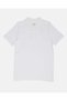 Senior Boys White Solid Polo T-Shirt Set (Pack of 2) - 6