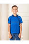 Boys Blue Soccer Club Polo Shirt