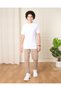 Senior Boys White Solid Polo T-Shirt Set (Pack of 2) - 2