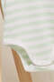 Baby Mint And White Printed Bodysuit Set (Pack Of 3) - 6