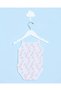 Baby White Floral Print Bodysuit - 4